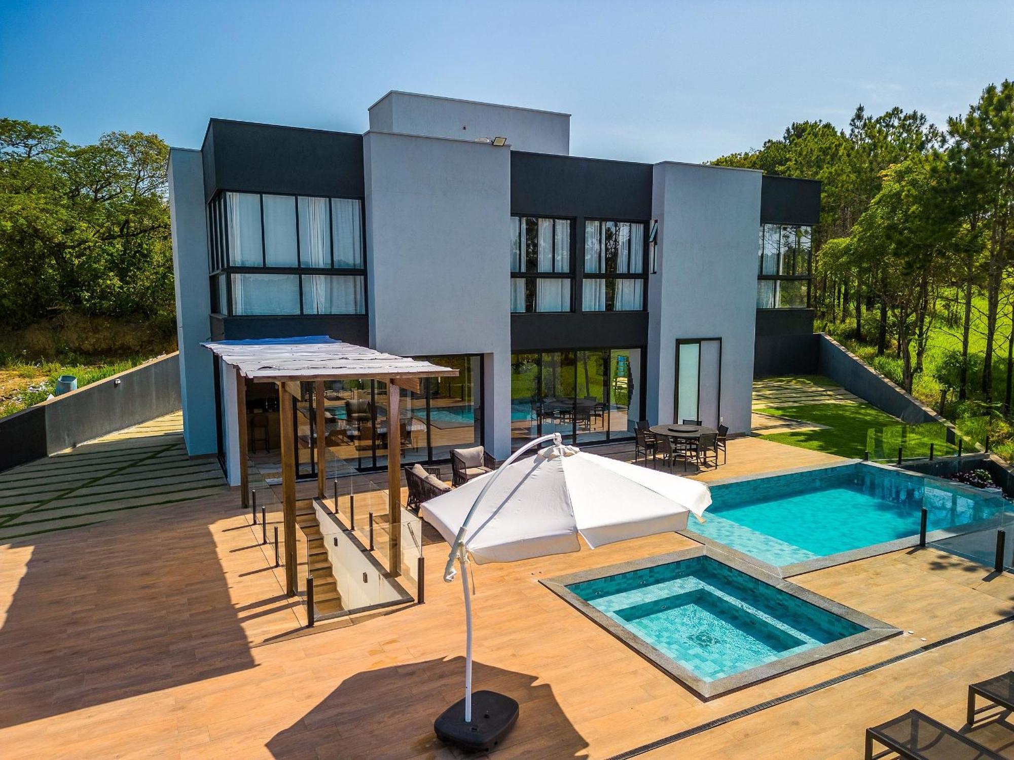 Pousada Com Piscina, Jacuzzi E Com Vista Em Capitolio - Casa Decore Dış mekan fotoğraf